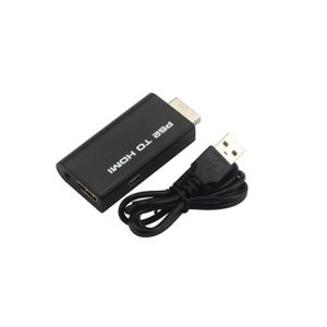ADAPTATEUR AUDIO-VIDÉO  PS2 Pour HDMI Audio Video Cable adaptateur convert