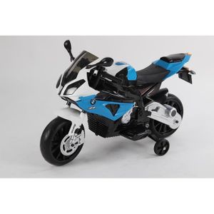 MOTO - SCOOTER Mini moto électrique - BMW - 12V - Bleu - Mixte - 