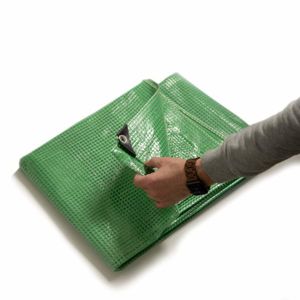 Bâche De Protection Géante-1,2x25 M-80 G-m²-Noir [2478