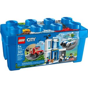 ASSEMBLAGE CONSTRUCTION LEGO 60270 La boîte de briques - Thème Police (Pet