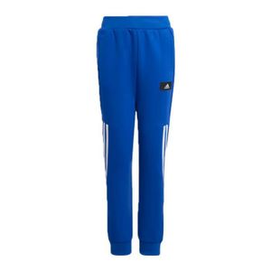 SURVÊTEMENT Jogging enfant Adidas - Bleu - Taille élastique - Poches latérales - Poignets côtelés