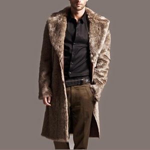 manteau avec fourrure homme