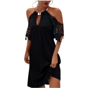 ROBE Robe Sexy Grande Taille À Manches Courtes Épaules 