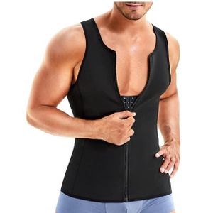 Junlan Gaine Amincissante Ventre Plat Homme Debardeur Gainant Invisible  Shirt Abdo Minceur (Black, S) : : Mode