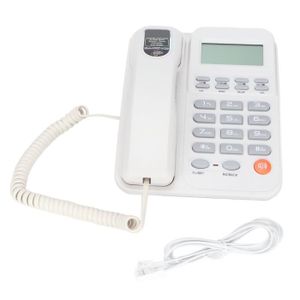 Téléphone fixe SALUTUYA téléphone de bureau KXT2026CID téléphone 