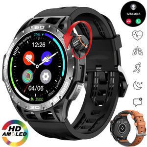 Montre connectée sport Montre Connectée Militaire AMOLED 1,43