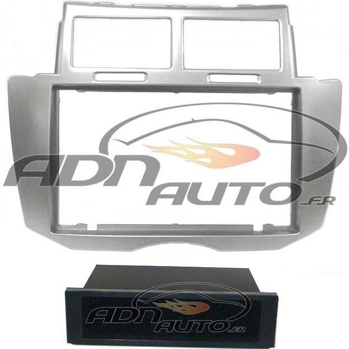 LIWI-Kit Montage Autoradio, Cadre Façade 1 DIN, Adaptateur Antenne  Compatible avec Citroen C1, Toyota Aygo, Peugeot 107[258] - Cdiscount Auto