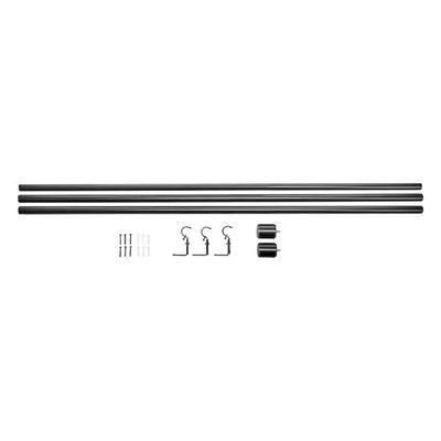 Lot De 2 Tringles à Rideaux Extensibles Et Réglables Pour Fenêtre, Placard, 40 à 71,1 Lot De 2 Tringles à Rideaux Extensibles Et Réglables Pour Fenêtre, Placard, 40 à 71,1