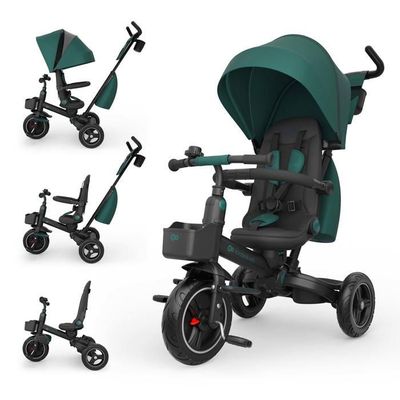 TRICYCLE KINDERKRAFT AVEO évolutif de 9 mois à 5 ans | - Faites vos courses en ligne