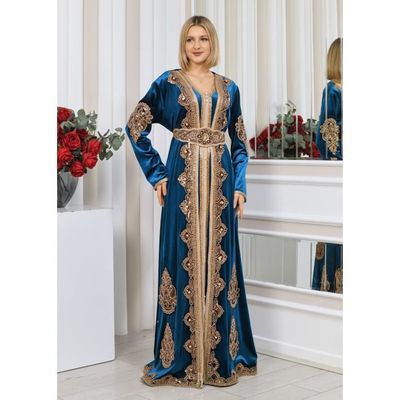 Caftan bleu marine clearance