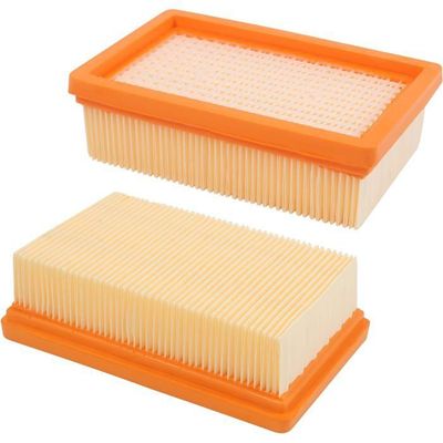 Lot De 3 Filtres Pour Aspirateur Karcher WD4/WD5/WD6 - Filtre Plissé Plat 2.863-005.0