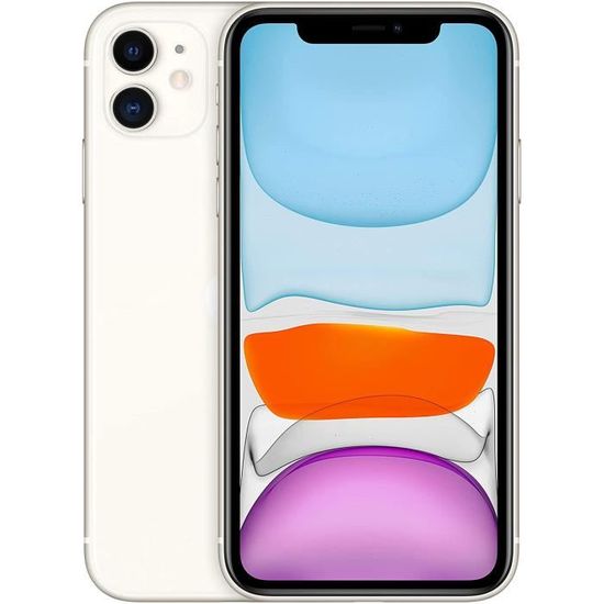 Apple iPhone 11 (64 Go) Blanc