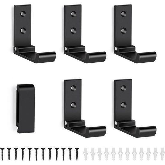 Lot De 6 Crochets Pour Rideaux Muraux