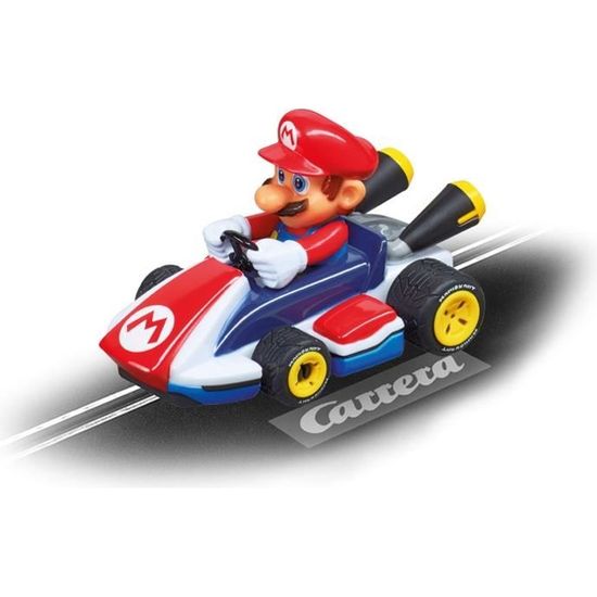 Carrera FIRST 65002 Nintendo Mario Kart 8 - Mario - Jouet Mixte - A partir de 3 ans - Rouge - Licence Mario