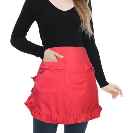 Tablier De Cuisine à Pois (Polka Dot) - Tabard Avec Poche - Unisexe, 100% Polyester - Pratique