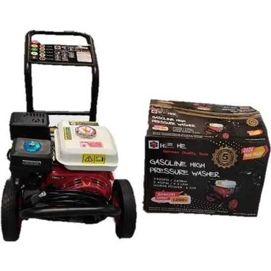 Huttenberg gasoline store high pressure washer