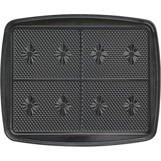 Lagrange Jeu de plaque de 4 Gaufrettes avec Revêtement pour Gaufrier Super 2 Noir126 Cdiscount