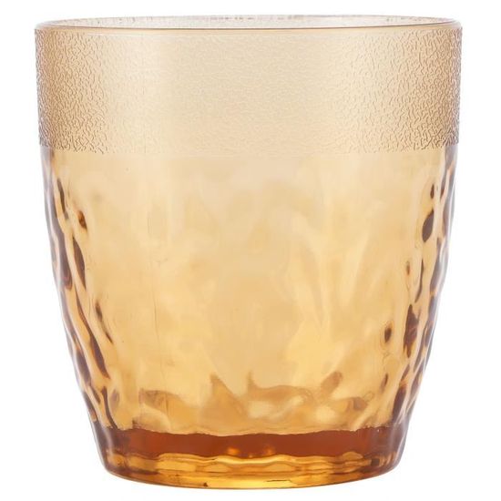 QG Lot De 4 Verres à Bière En Acrylique – 700 Ml – Transparent – Avec Poignée – Incassables Et Sans BPA