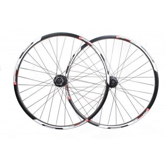 Paire De Roues Redline Monocog 29er – Single Speed, Disque, Noires, Occasion (Envoi USA)