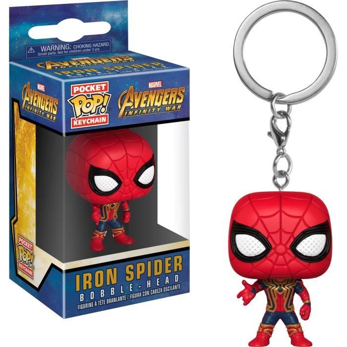 Porte-Clé Spider-Man / Spider-Man / Funko Pocket Pop Porte-Clé Spider-Man / Spider-Man / Funko Pocket Pop
