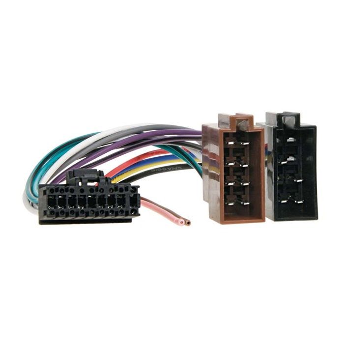 Adaptateur autoradio cable SONY -> ISO 18 PIN