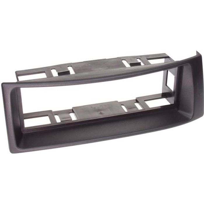 Adaptateur de façade 1-DIN Renault Megane / Scenic noir