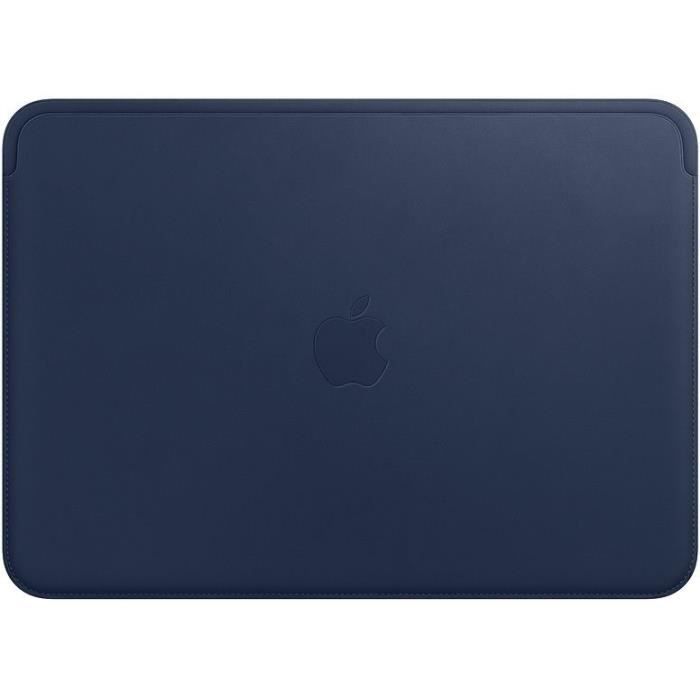 APPLE Apple Housse en cuir pour MacBook 12- - Bleu nuit