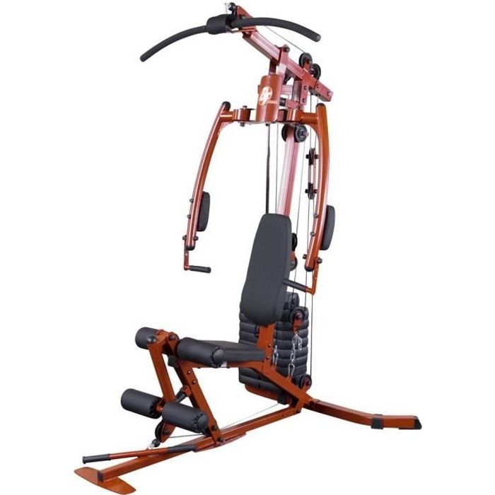 Appareil à charge guidée Sportsman Body-Solid - rouge-noir - TU Training