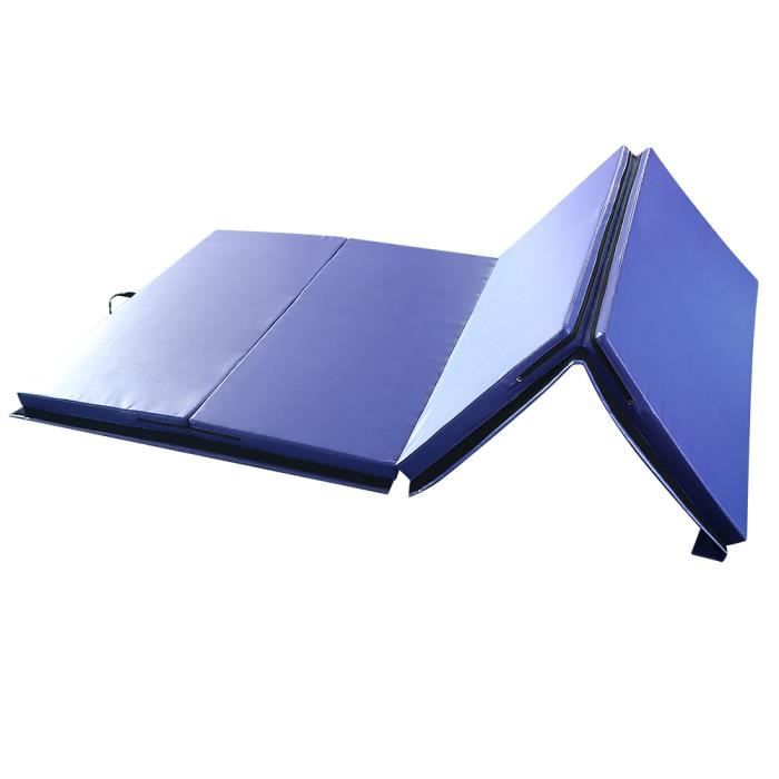Tapis de Yoga portable grande taille 240*120*5cm BLEU