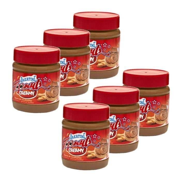 Lot 6x Beurre de cacahuètes - Toonuts - pot 350g
