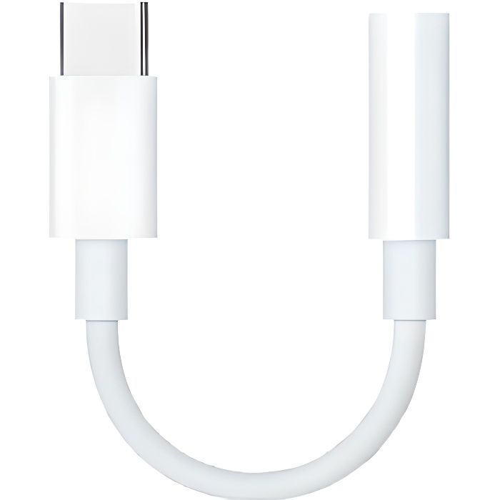 Accessoires Téléphone,Câble d'écouteurs USB de Type C à 3.5mm,adaptateur Audio pour huawei p30 p20 mate 30 pro Nova 5 - Type White