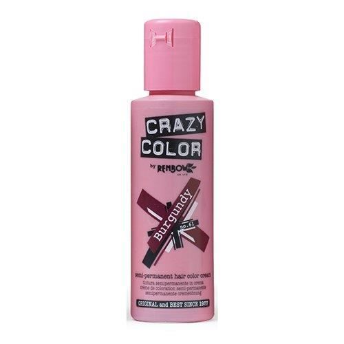 Crazy Color CRC026 Coloration Permanente Bordeaux - 100ml - 002251