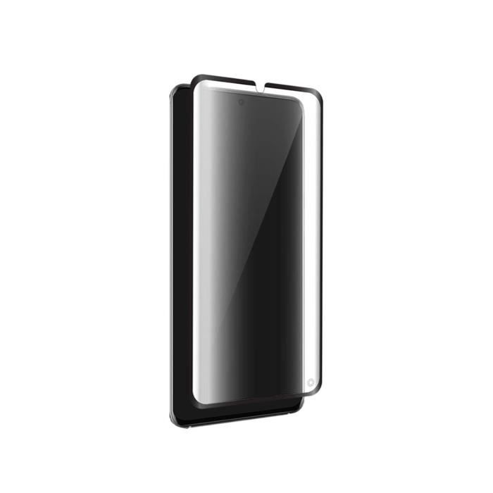 Protège-écran en verre organique Force Glass contour noir pour Samsung Galaxy S20 Ultra G988 avec kit de pose exclusif