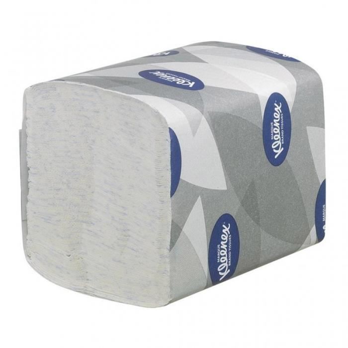 Kleenex Ultra Recharge Papier Toilette Plat Blanc Maxi Pack 200 feuilles (lot de 6 paquets soit 1200