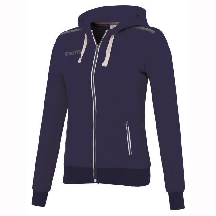 Veste à capuche femme Macron Grime