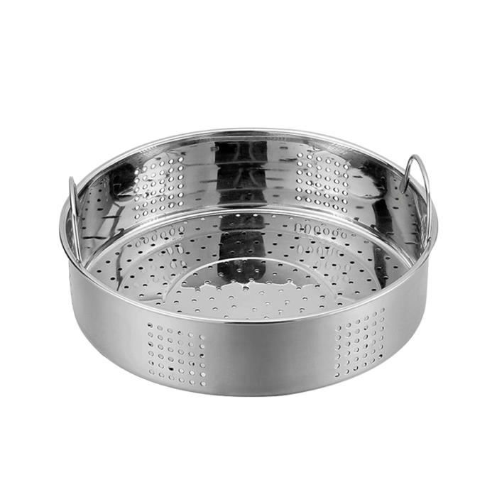 Panier à vapeur de 27 cm Poignées en acier inoxydable pratiques Cuiseur à Épaissir la grille à pour AUTOCUISEUR - COCOTTE MINUTE