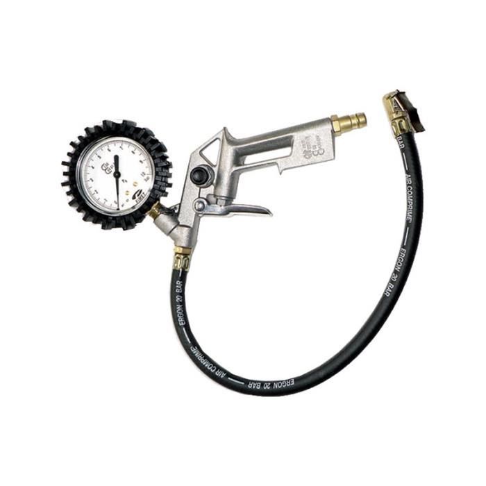 Poignee gonflage metal 0-10 bar- vrac