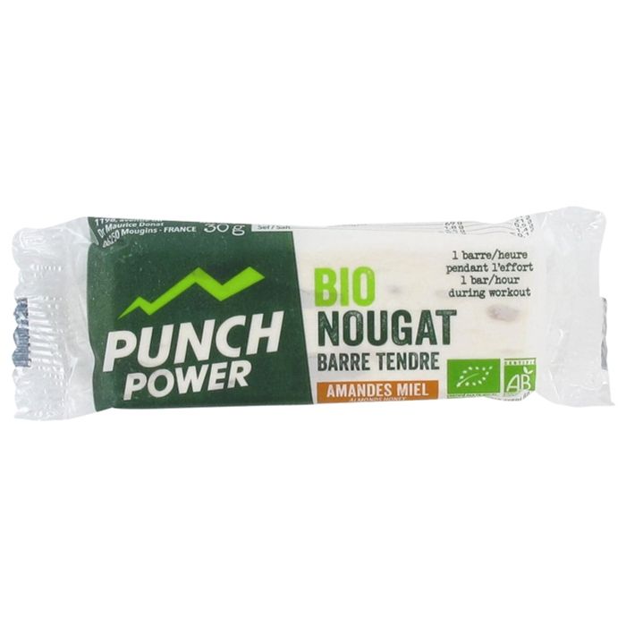 Punch Power Punchybar Bionougat Miel Amandes 30g