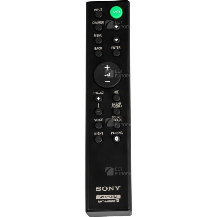 Télécommande Originale RMT-AH101U pour Téléviseur Sony