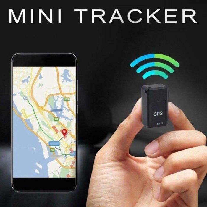 Dispositif de suivi magnétique GSM / GPRS de traqueur de localisateur de voiture en temps réel de mini GPS, Mini tracker GPS GF-07