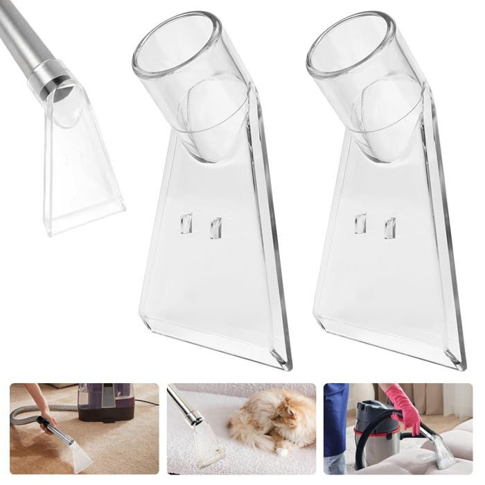 2 Pièces Buse Extracteur Spray - Pour Aspirateur Nettoyeur Injection-Extraction - Auto, Canapé, Matelas