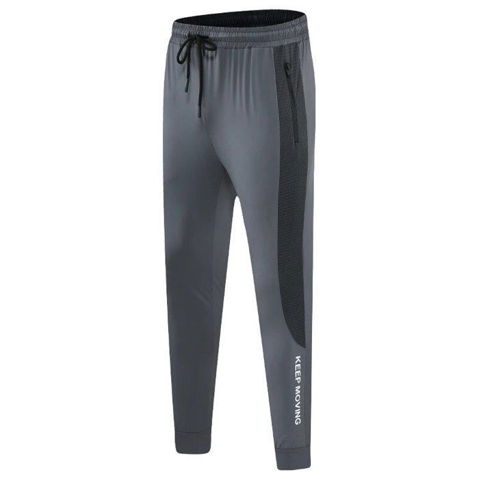 Pantalon Confort Japonais En Coton Et Lin - Style Chinois Décontracté, Bleu Marine, Coupe Droite, élastique à Cordon, Pour Printemps/été - 1