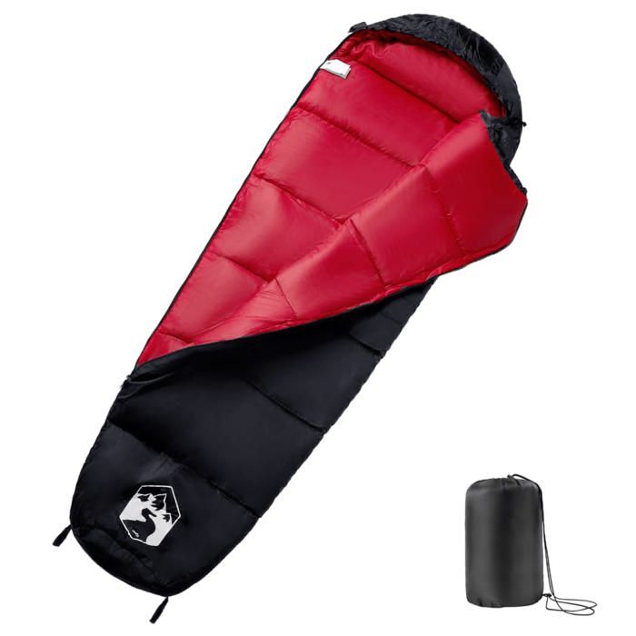 vidaXL Sac de couchage momie pour adultes camping 3 saisons sac de couchage de camping sac de couchage momie adulte sac 94510