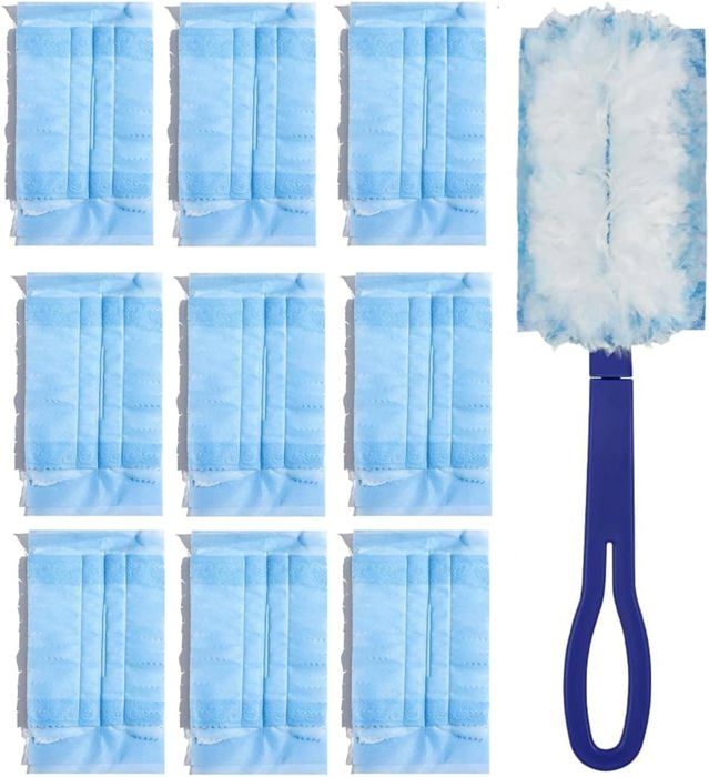 Lot De 1000 Serviettes Anti-poussière Imprégnées - 60 X 25 Cm - Chiffons De Sol Professionnels