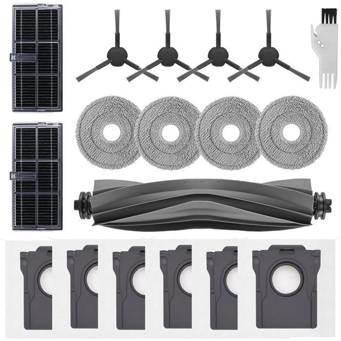 Accessoires de Rechange pour Dreame L10s Pro Ultra Heat L10s Ultra Gen 2 X30 Ultra MOVA E30 Ultra Robot Aspirateur