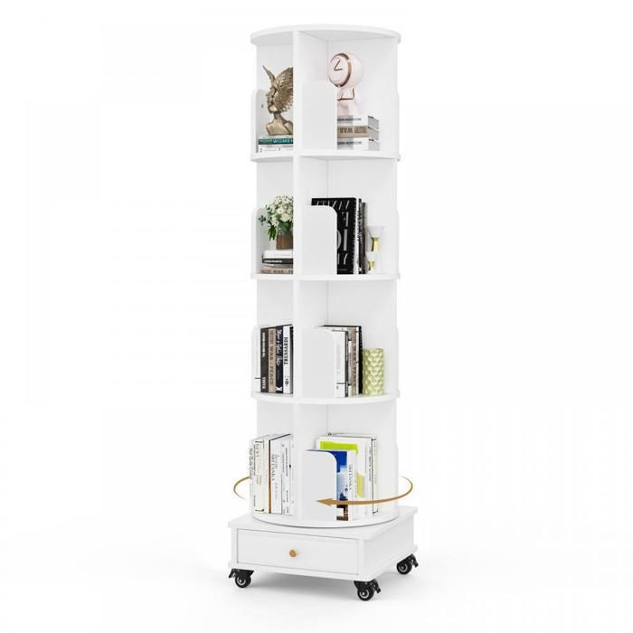 Bibliothèque Enfant Étagère Maison 125x72x30cm - Rangement Livres Et Jouets Sweet Dreams IGLOBAL