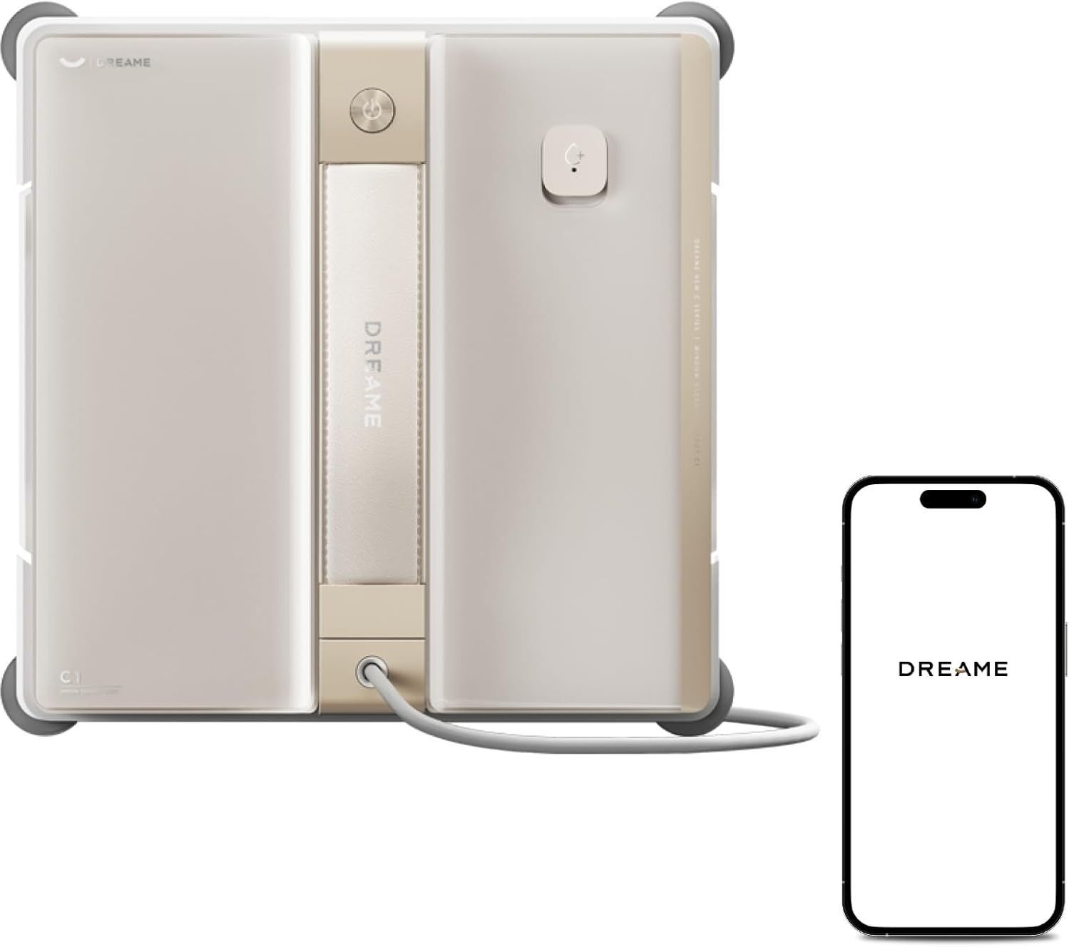 laveur de vitres Dreame robot C1 Station Aspiration de 5500 Pa Protection et Sécurité Fiables Nettoyage humide amélioré grâce Intelligent sùr fort - vue 8