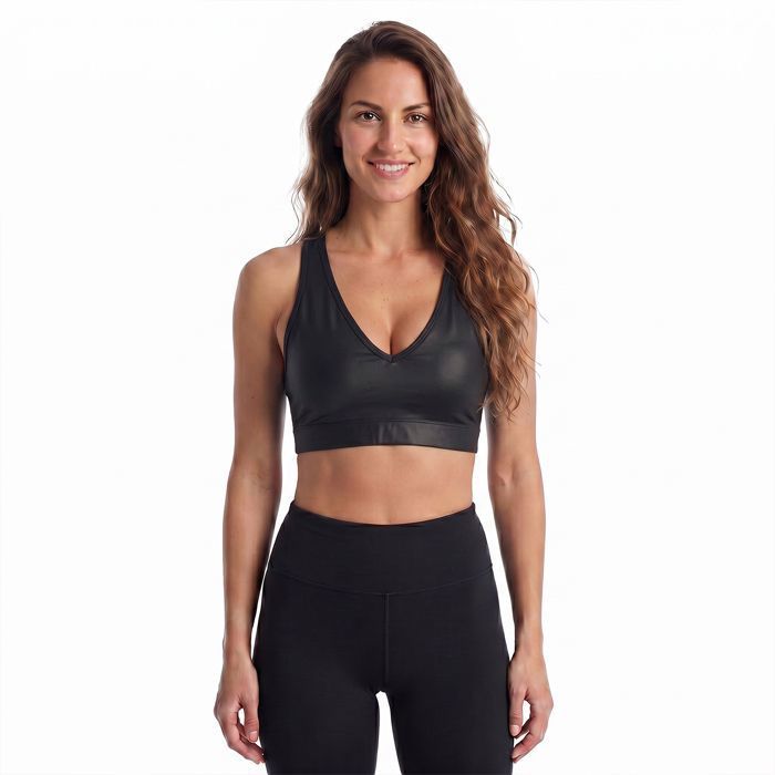 Soutien-gorge de sport pour femme GapFit 744471-Le noir