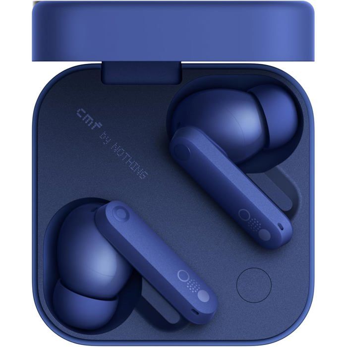 CMF BY NOTHING Buds Pro 2 — Écouteurs sans fil Hi‑Fi ANC 50 dB 6 micros Bleu