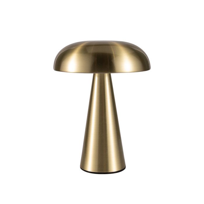 Lampe de table en forme de champignon ampoule LED pour décoration de chambre - Champagne